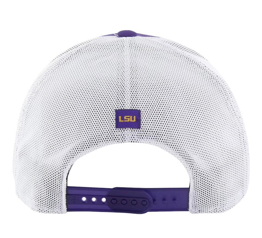 LSU Tigers 47 Downburst Rope Trucker Hat