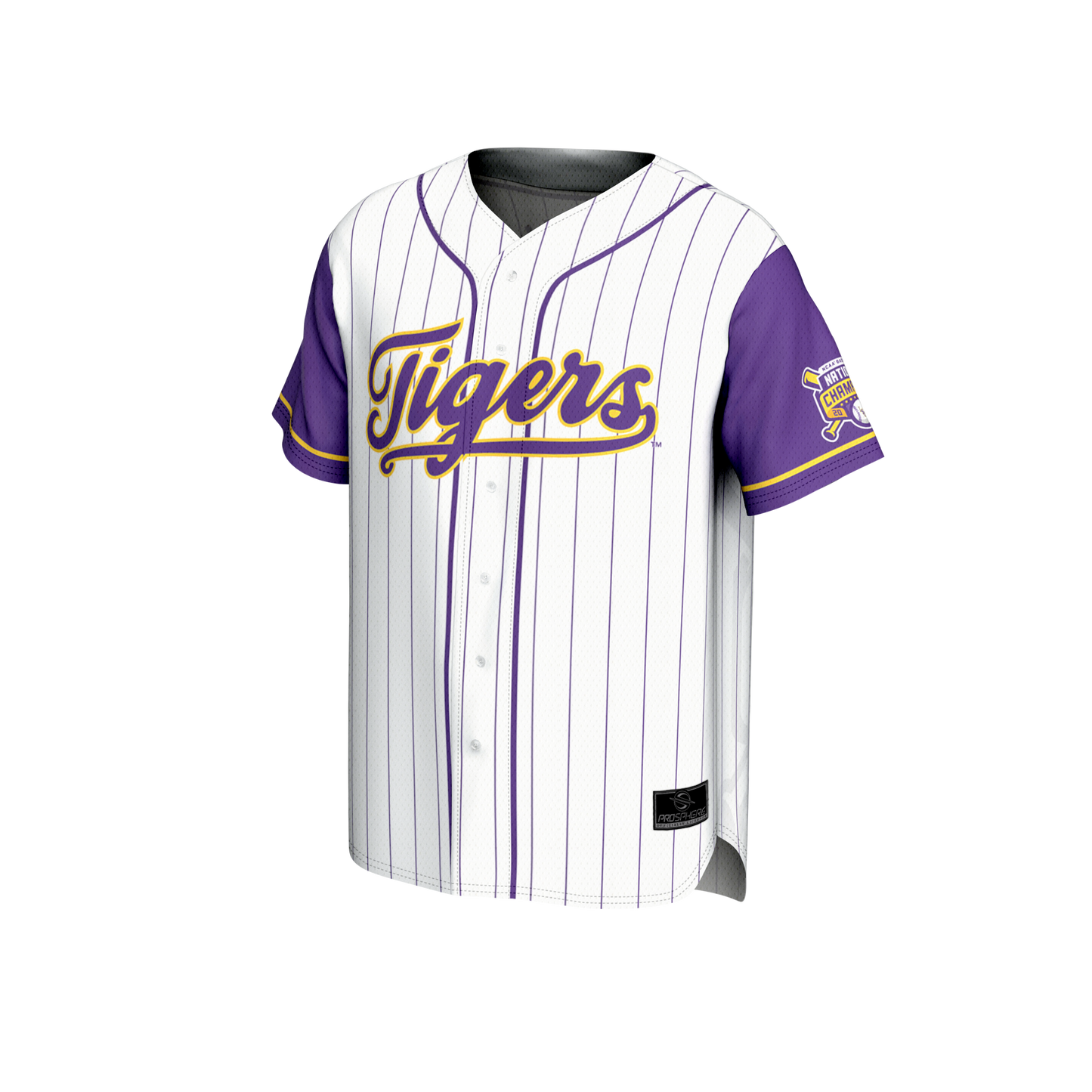 LSU Tigers Youth Prosphere CWS Jersey