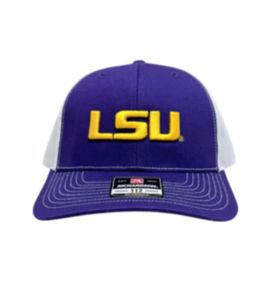 LSU Tigers Richardson Trucker Hat - Purple