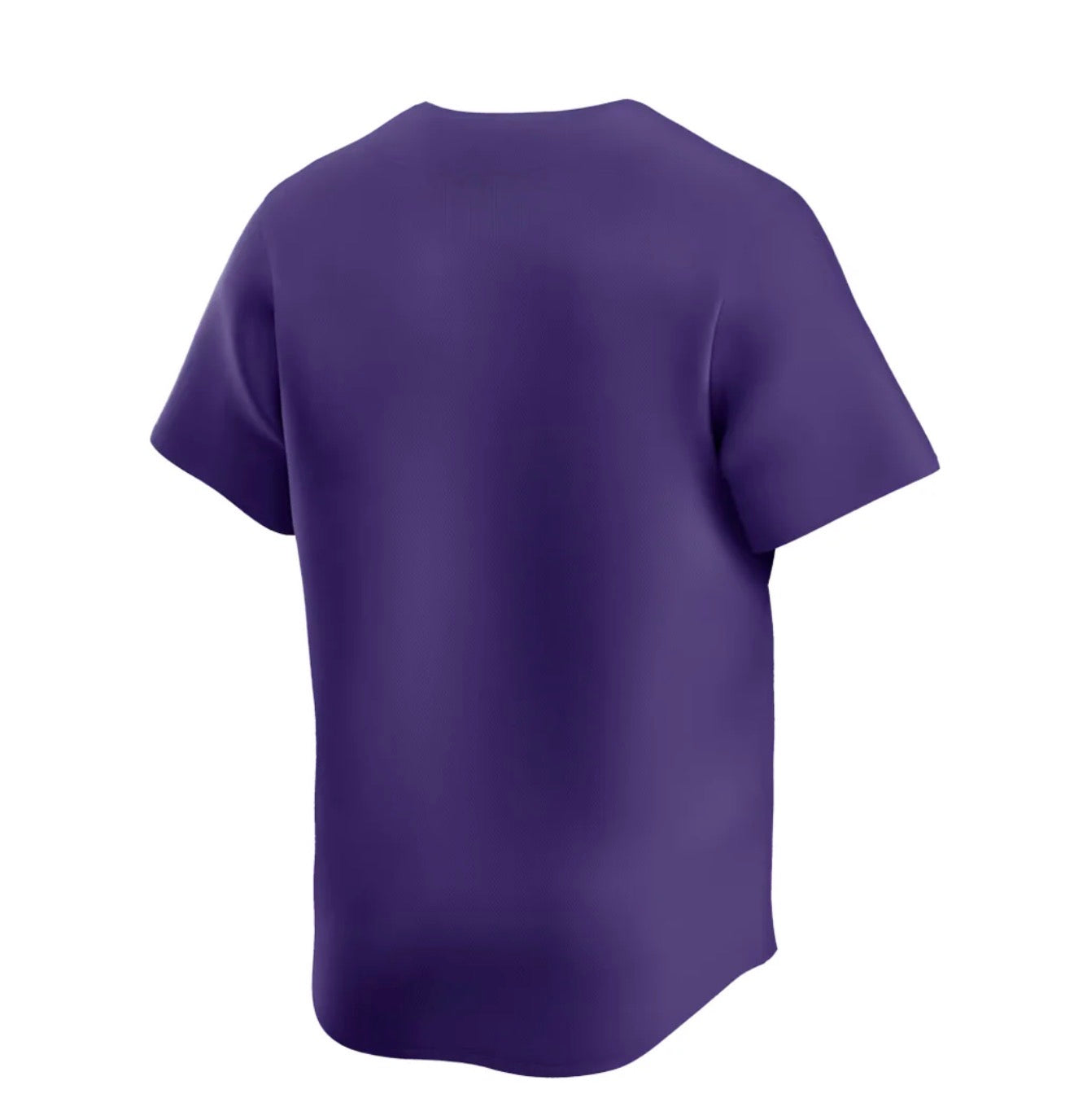 LSU Tigers Youth Nike Baseball Jersey - Purple