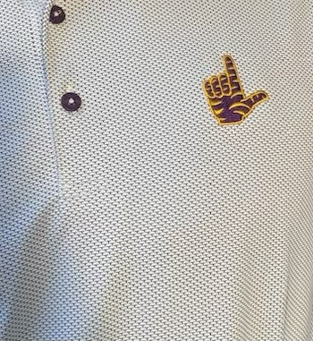 Tiger "L" Polo - Pave