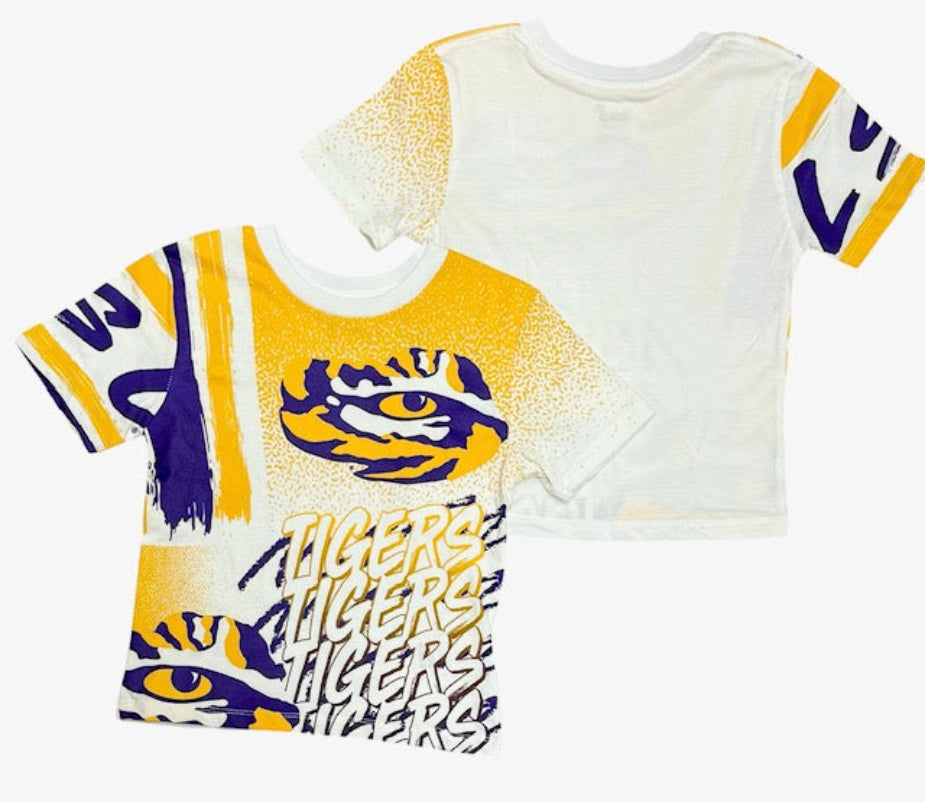 LSU Tigers Child/Youth Gen2 Graffiti Tee - SALE