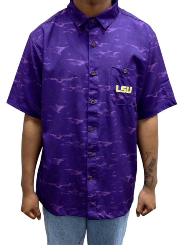 LSU Tigers Colosseum Atmosphere Camp Shirt