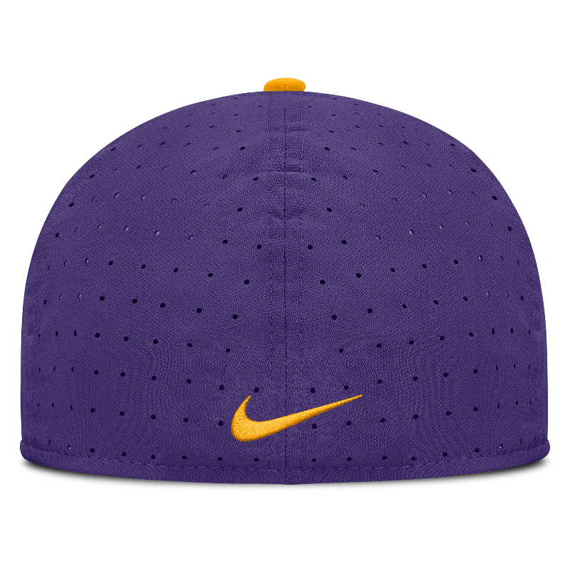 LSU Tigers Nike Official On-Field Fitted Baseball Hat