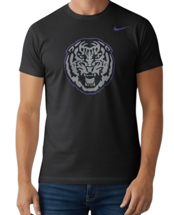 LSU Tigers Nike Vault Tiger Head T-Shirt