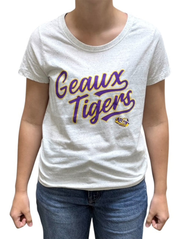 LSU Tigers Women's Camp David Stardust Tee