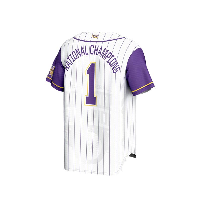 LSU Tigers Youth Prosphere CWS Jersey