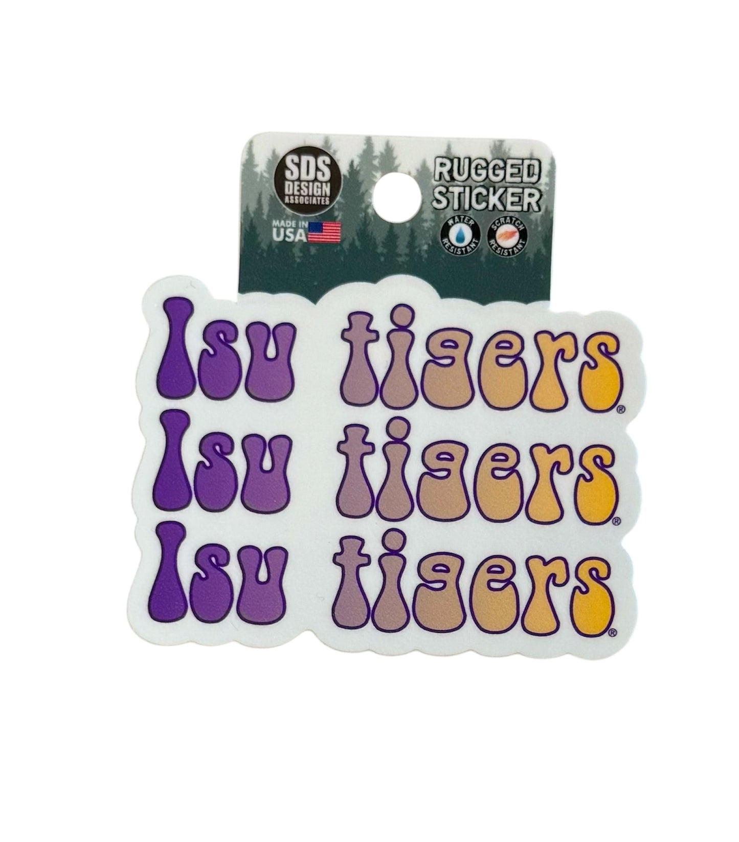 LSU Tigers Repeat Rugged Decal