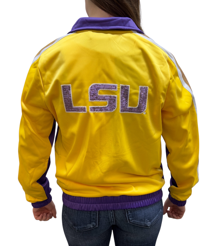 LSU Tigers Women's GIII Sequin Jacket