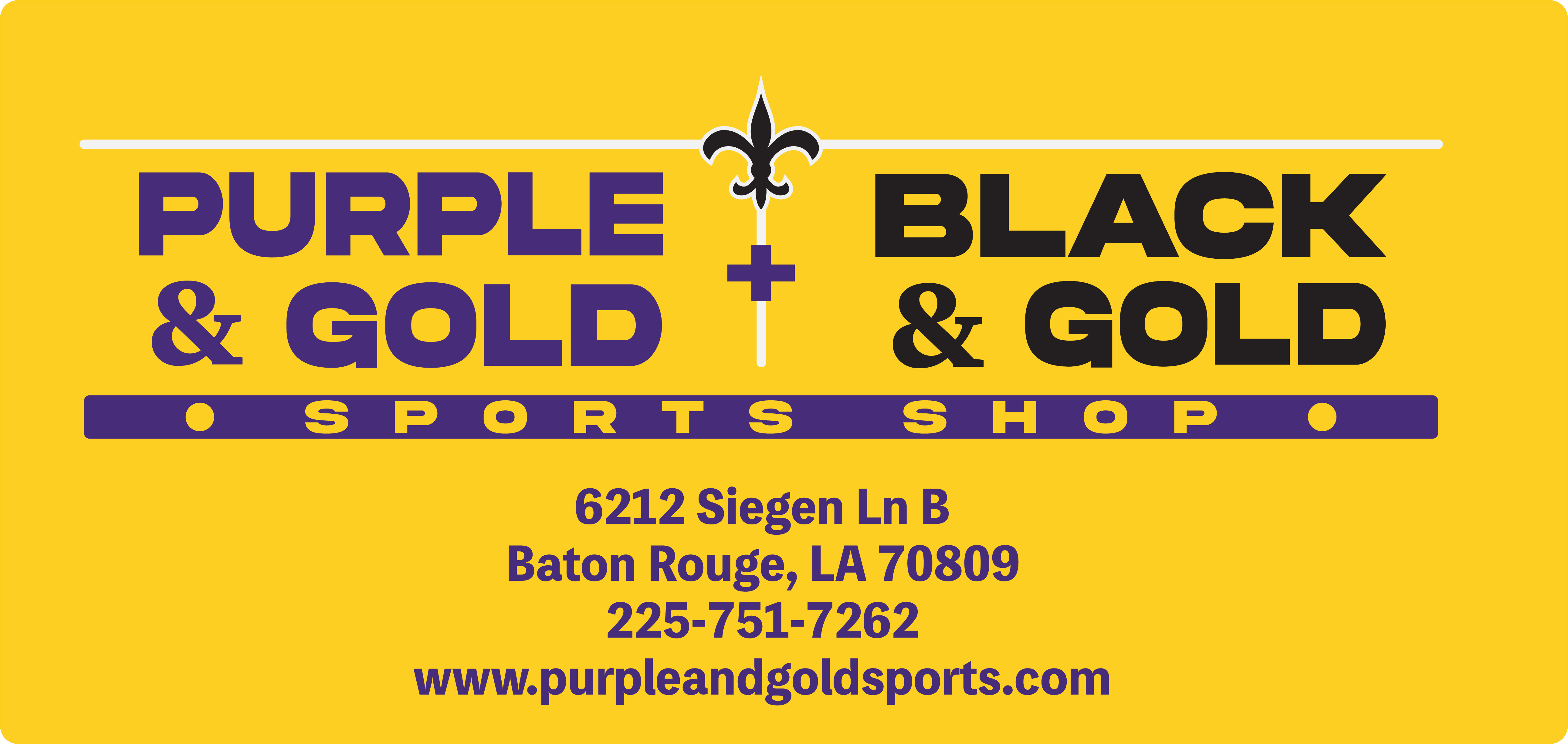 Gift card – Purple & Gold Sports Shop