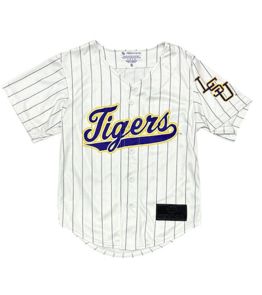 LSU Tigers Youth Prosphere Baseball Jersey