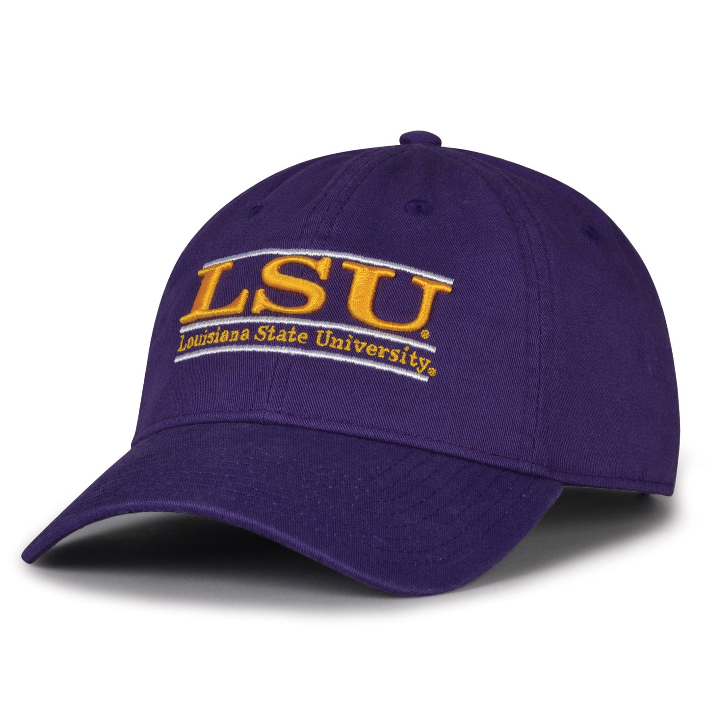 LSU Tigers Classic Bar Design Hat - Purple