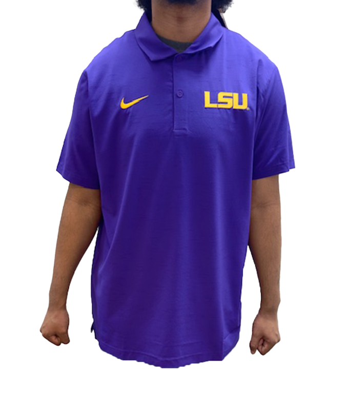 LSU Tigers Nike Coaches On-Field Polo