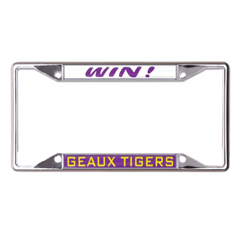 LSU Tigers Wincraft Win Bar License Plate Frame