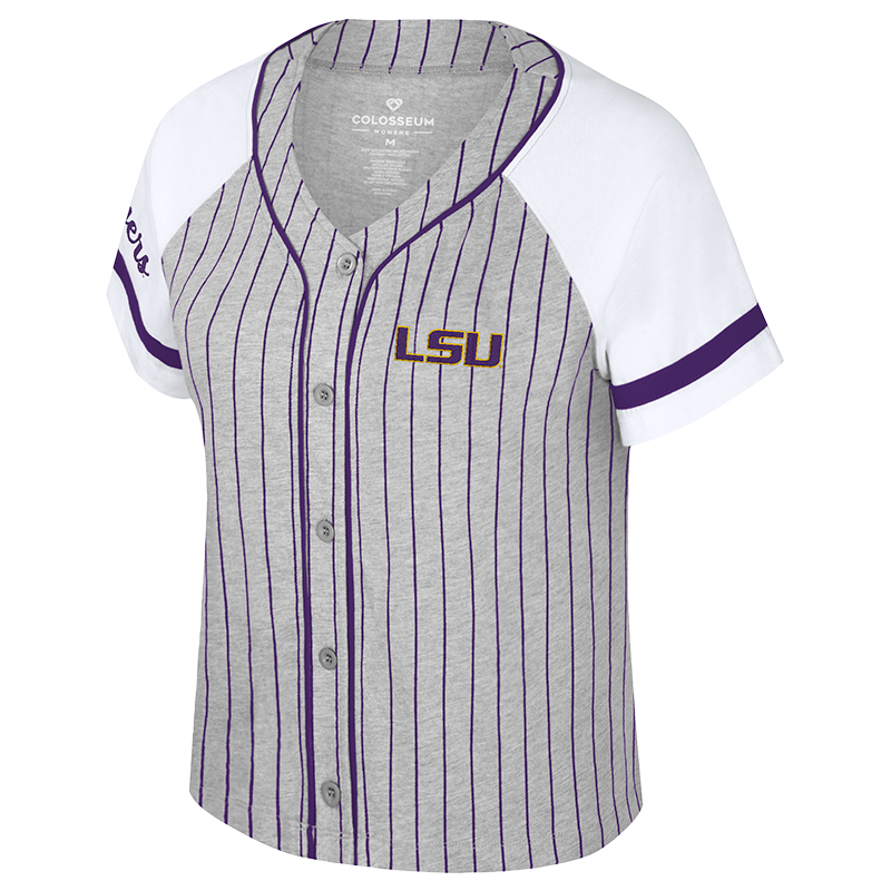 LSU Tigers Women's Baseball T-Shirt