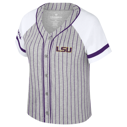 LSU Tigers Women's Baseball T-Shirt