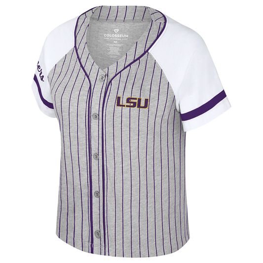 LSU Tigers Women's Baseball T-Shirt