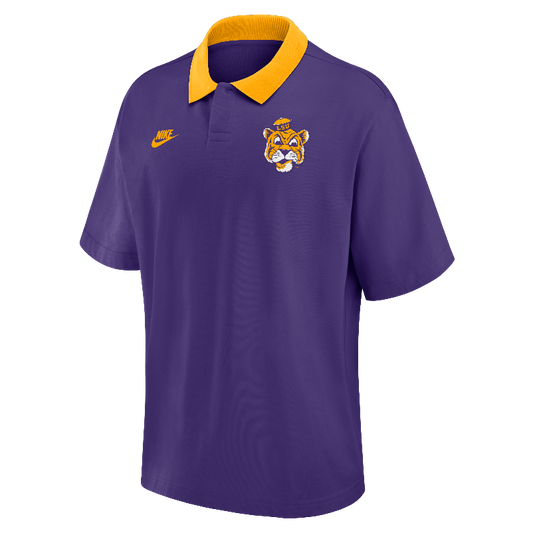 LSU Tigers Nike Beanie Mike Vault Polo