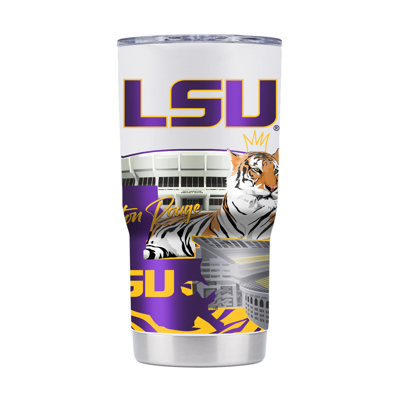 LSU Tigers GameTime Sidekicks Campus Icon 20 oz. Tumbler