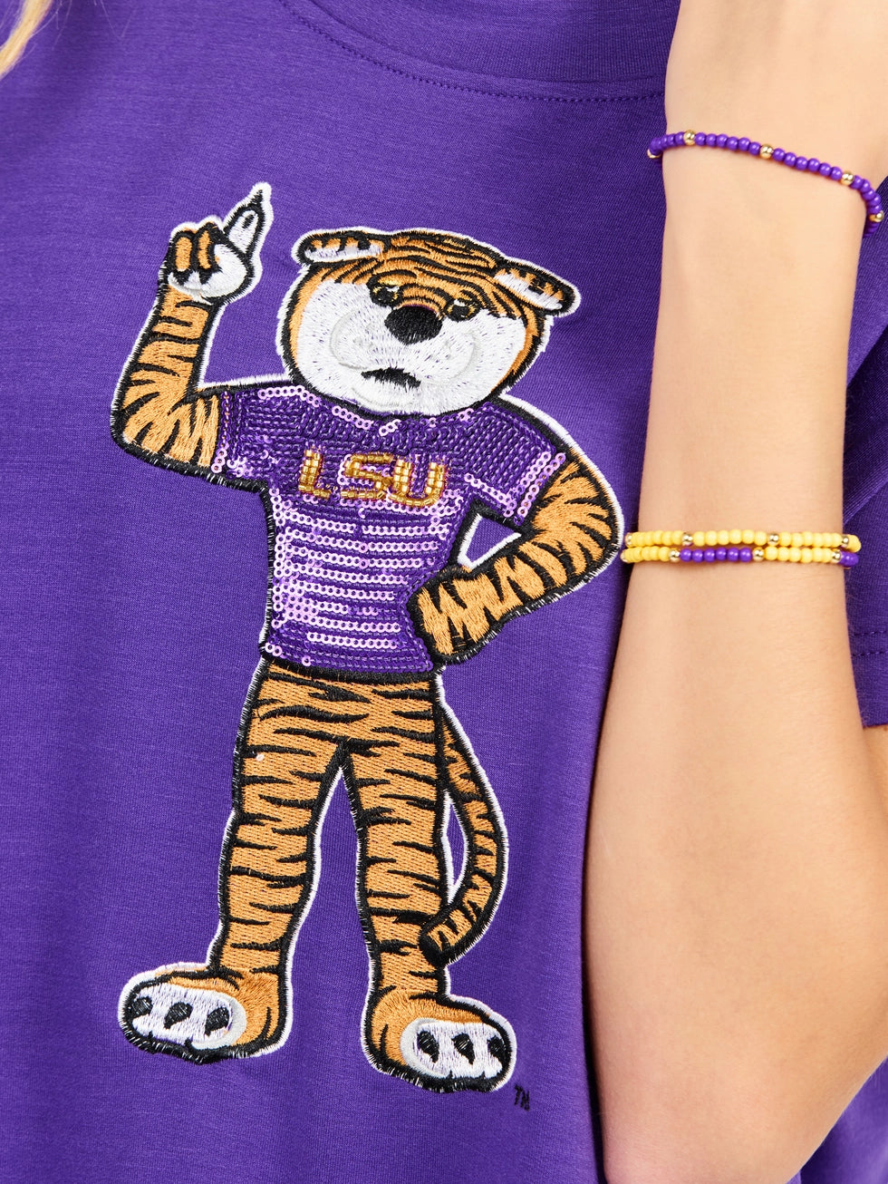 LSU Tigers Women's Mike The Tiger Tee