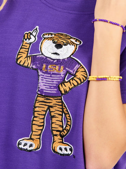 LSU Tigers Women's Mike The Tiger Tee