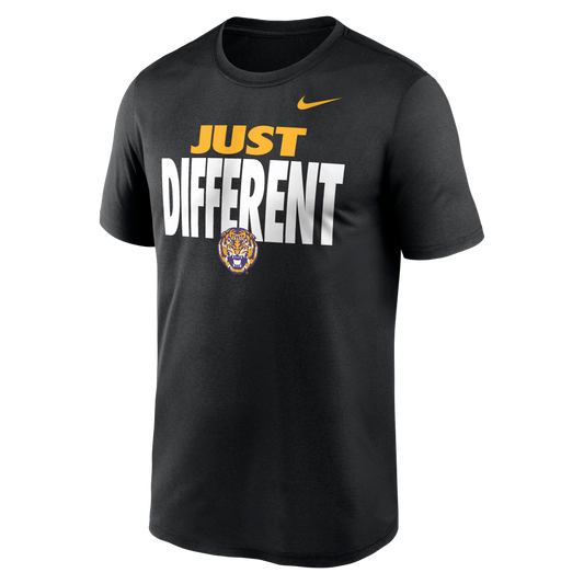 LSU Tigers Nike Dri-Fit "Just Different" T-Shirt - Black