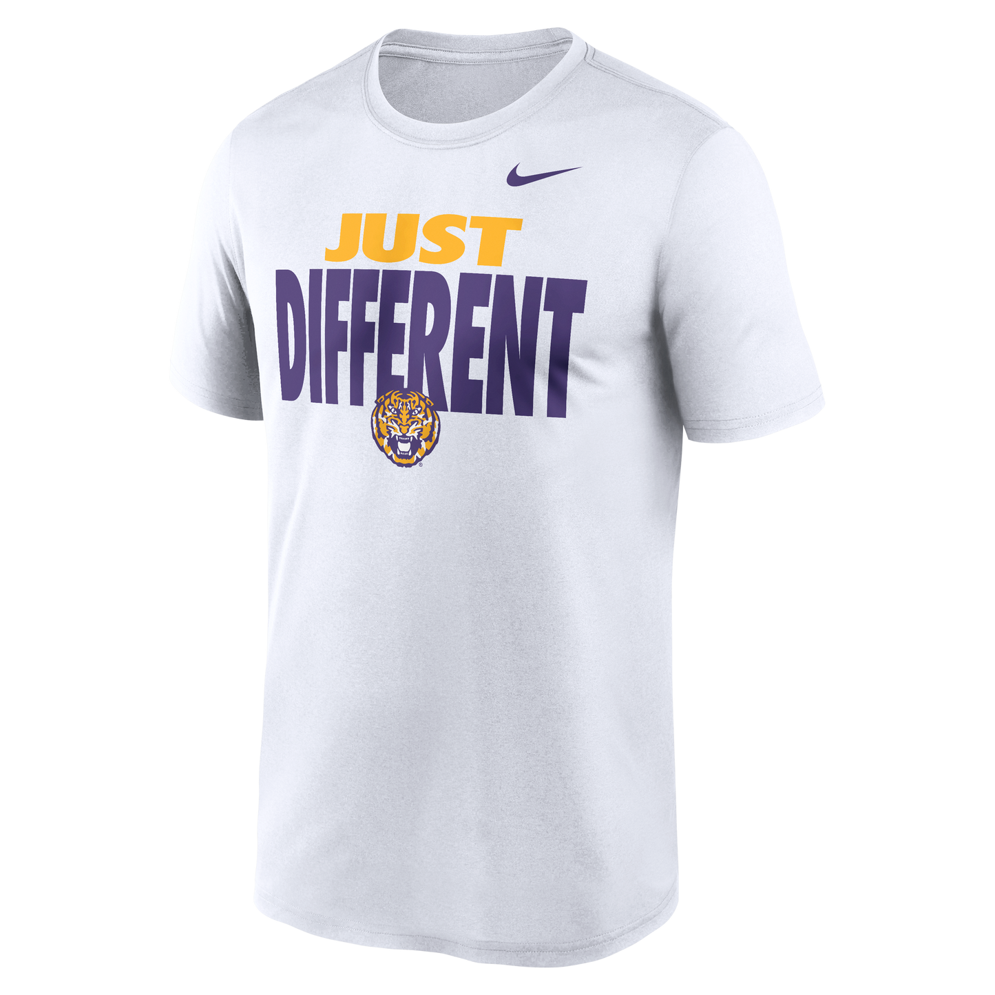 LSU Tigers Nike Dri-Fit "Just Different" T-Shirt - White