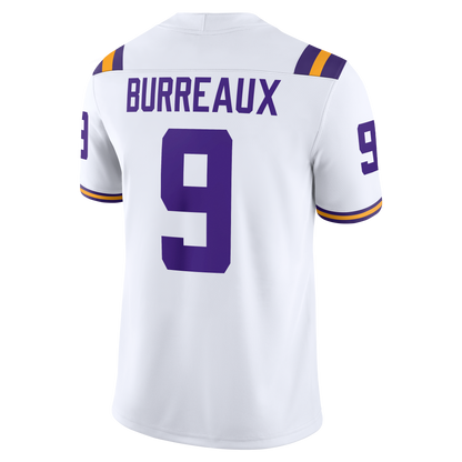 This LSU Tigers Nike #9 Burreaux Replica Football Jersey