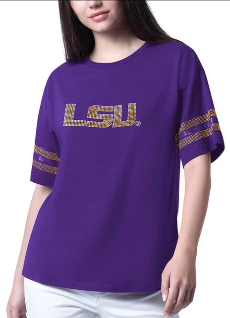 LSU Tigers G-III Women's Fair Catch Tee