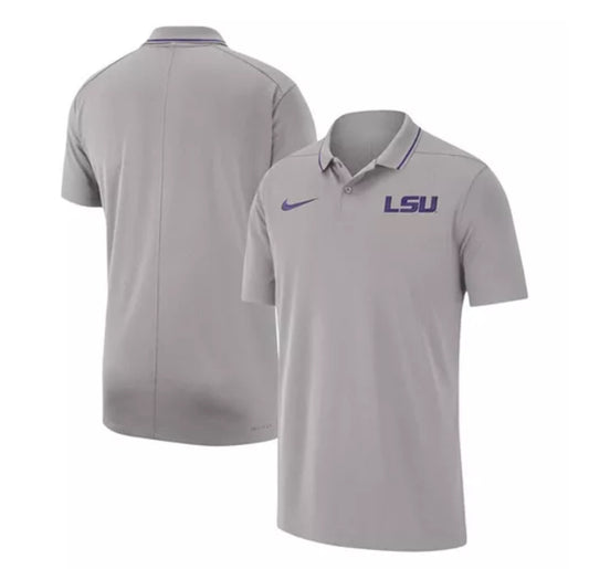 LSU Tigers Nike Coaches On-Field Polo