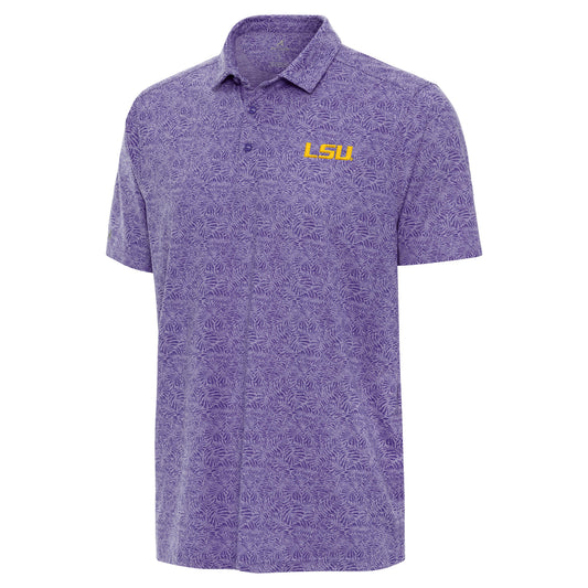 LSU Tigers Antigua Tentril Polo