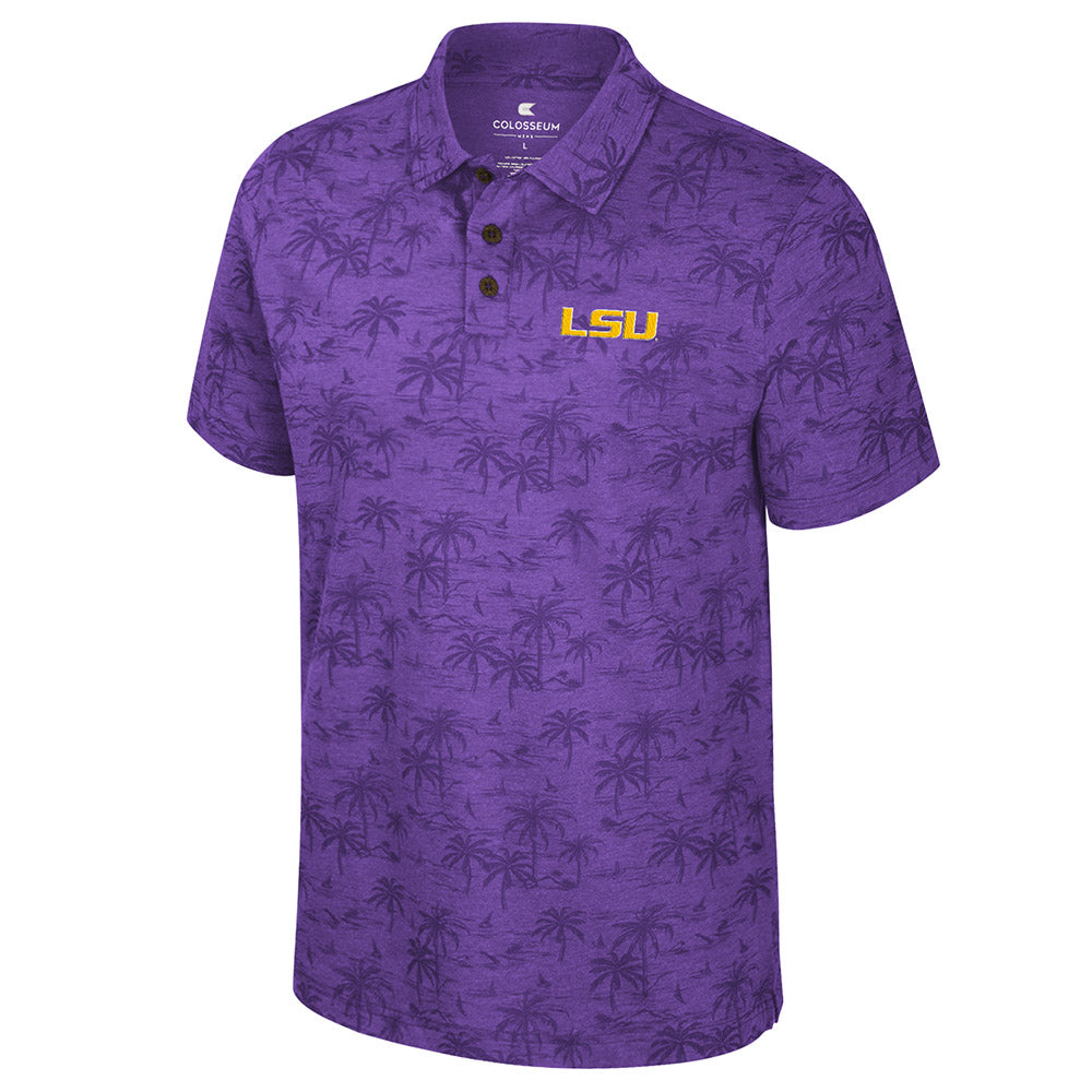 LSU Tigers Fremen Palm Polo