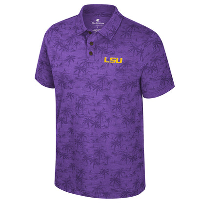 LSU Tigers Fremen Palm Polo