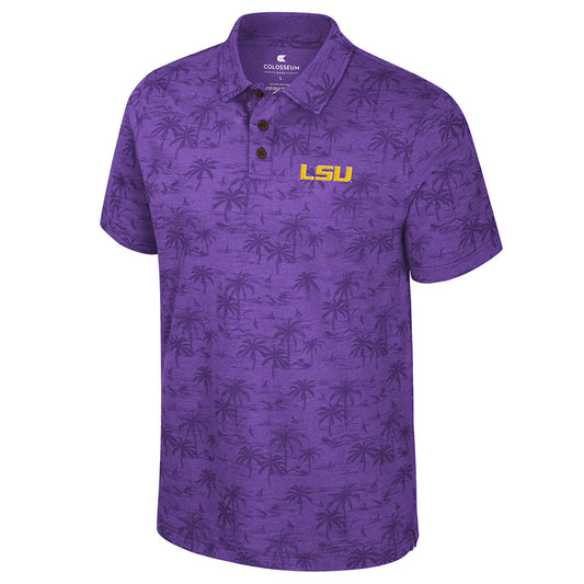 LSU Tigers Fremen Palm Polo