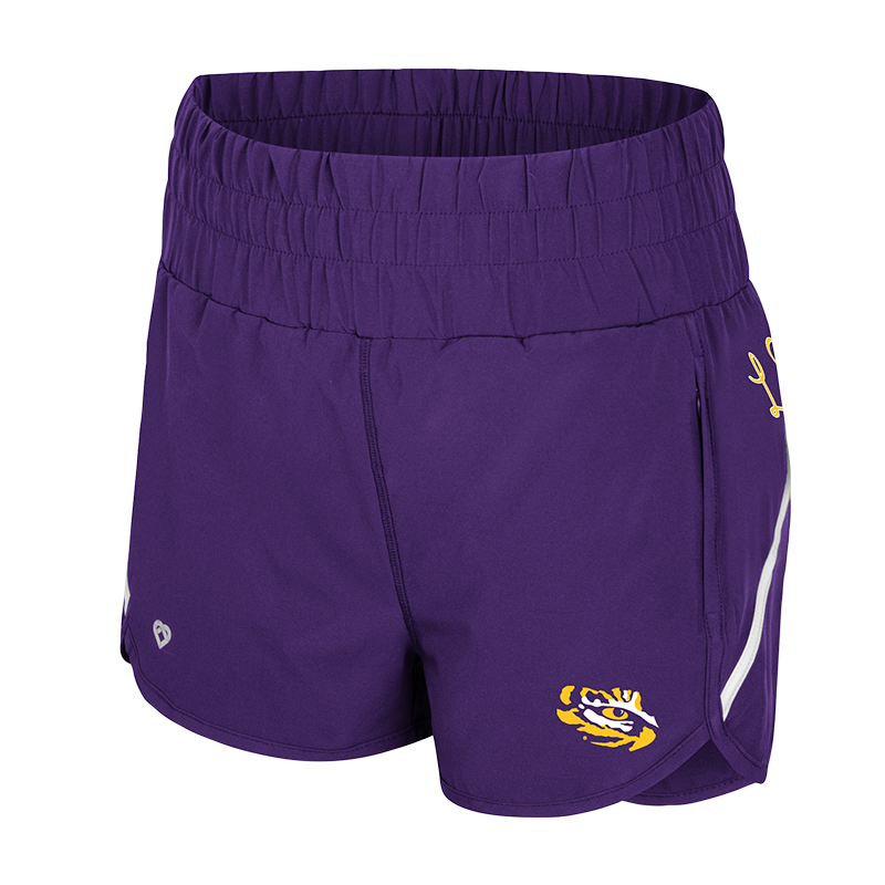 LSU Tigers Women's Levation High Waisted Shorts