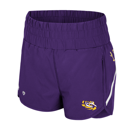 LSU Tigers Women's Levation High Waisted Shorts