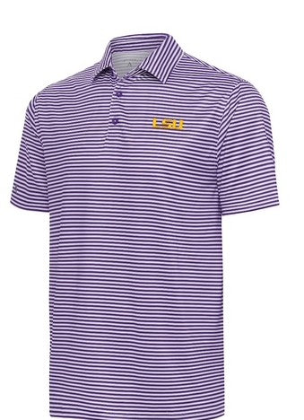 LSU Tigers Antigua Skills Polo