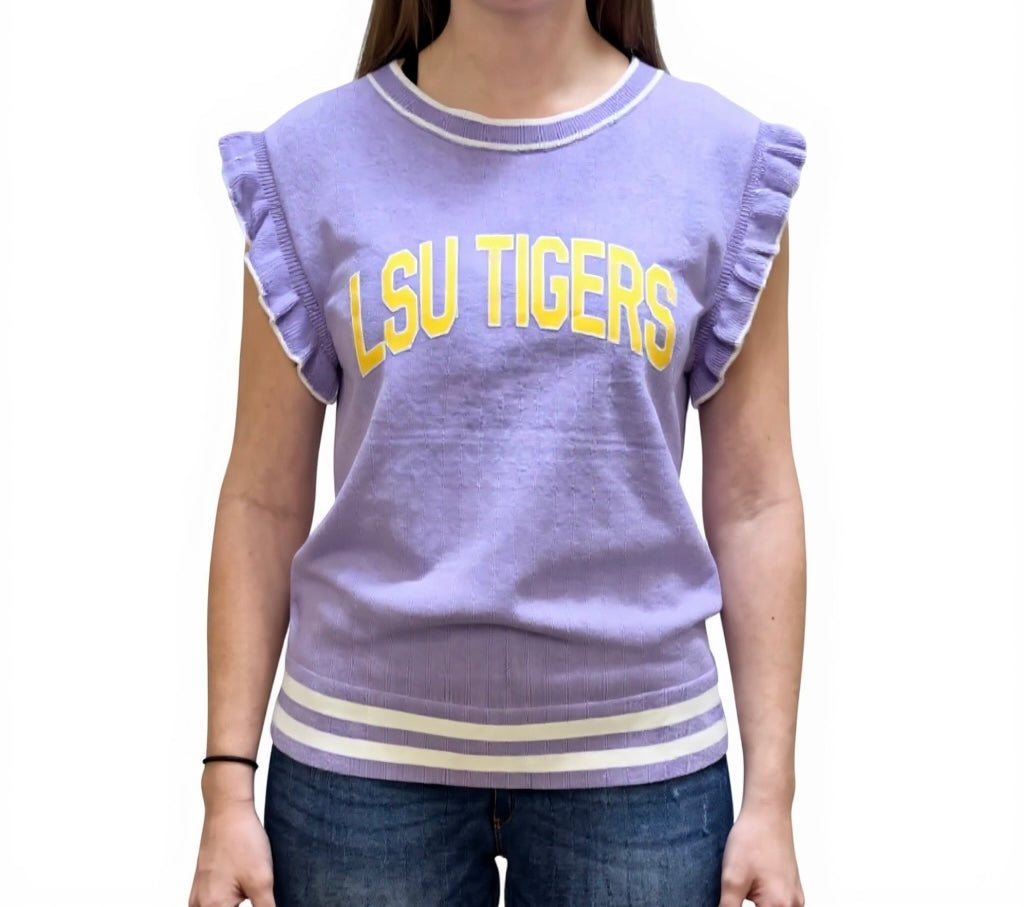 LSU Tigers Women's Gameday Couture Sweater