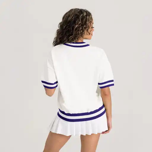 LSU Tigers Women's Gameday Couture Varsity Sweater