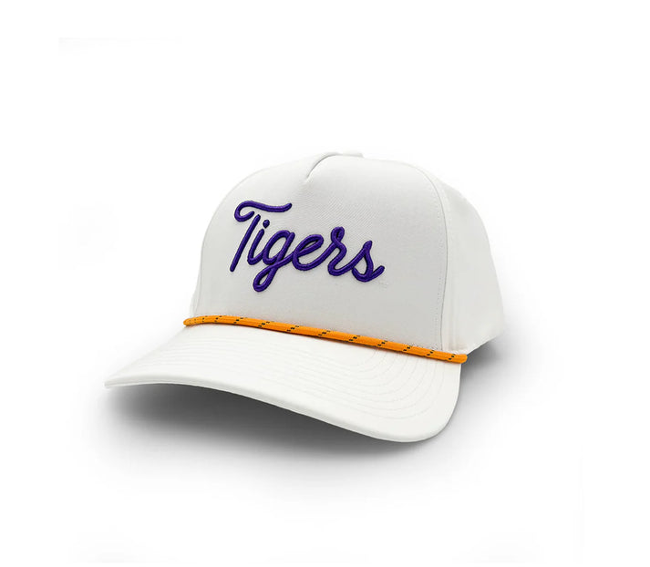 Nfl Rope Hats Script LSU Tigers Section 103 Script Rope Hat – Purple & Gold Sports Shop