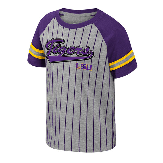 LSU Tigers Toddler Baseball T-Shirt