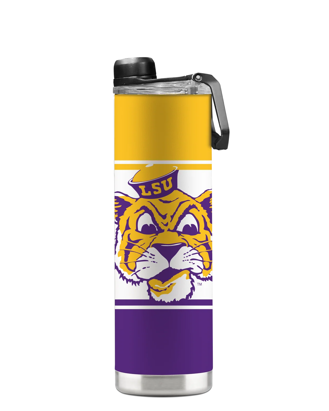 LSU Tigers GameTime Sidekicks Beanie Mike 22oz. Water Bottle